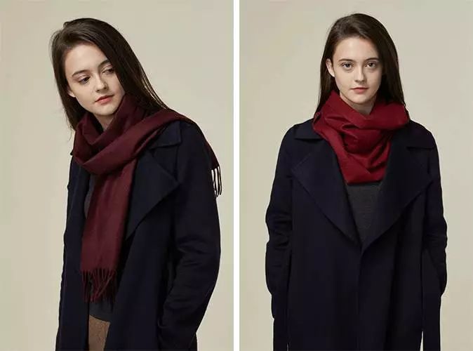 洋气上档次的围巾30岁,秋冬必备的围巾