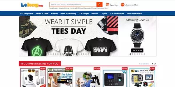 电商平台在马来西亚的市场排名,澳大利亚电商网站排名