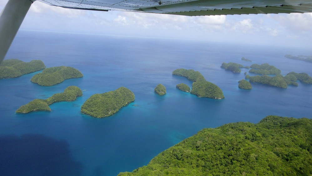 帕劳的海景图片大全,帕劳海岛游记