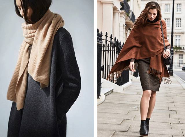 洋气上档次的围巾30岁,秋冬必备的围巾