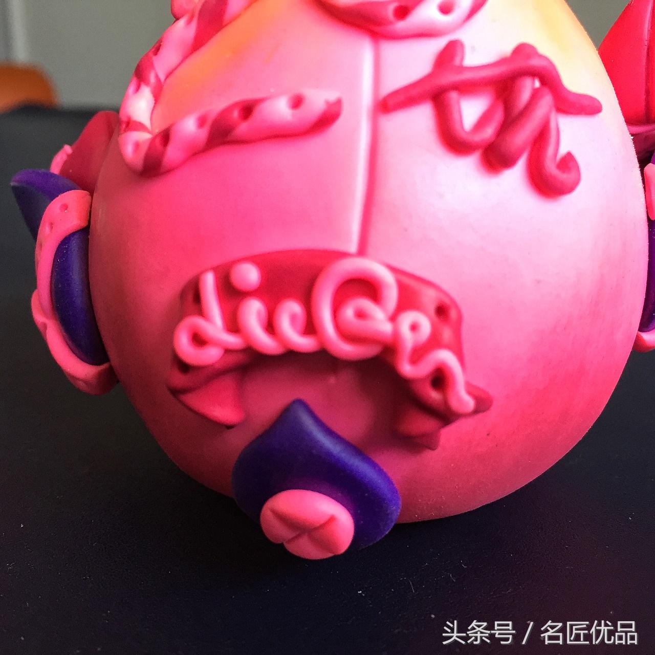 十岁生日大型卡通手工摆件制作,新年创意福桶摆件手工制作