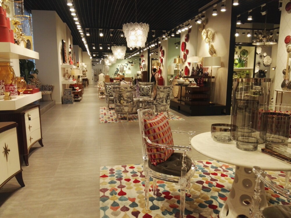 深圳艺展中心软装摆件,深圳艺展中心餐饮沙发定制