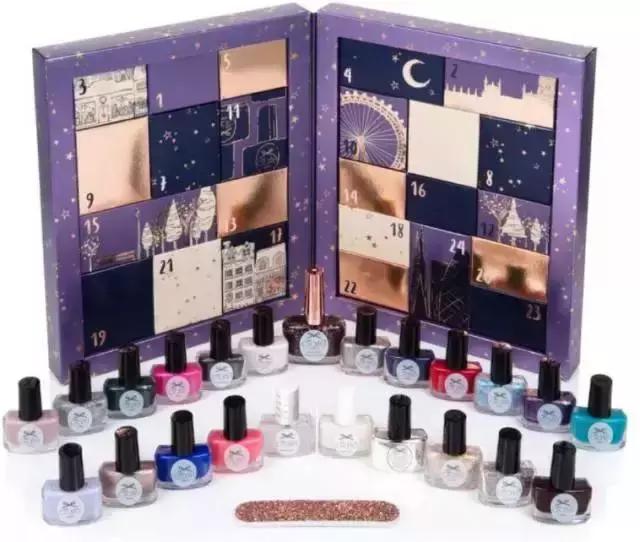 秋冬好看的指甲色,秋冬最适合的指甲油颜色多色搭配