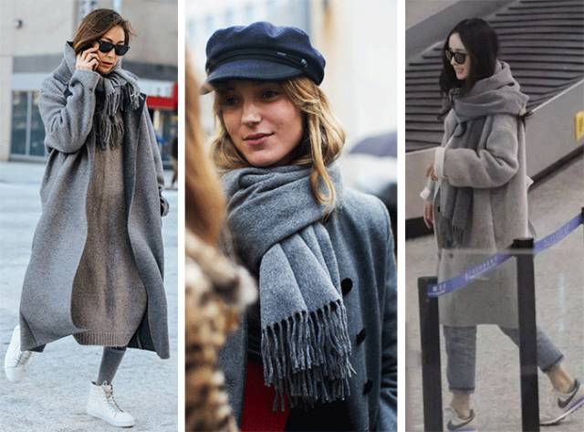 洋气上档次的围巾30岁,秋冬必备的围巾