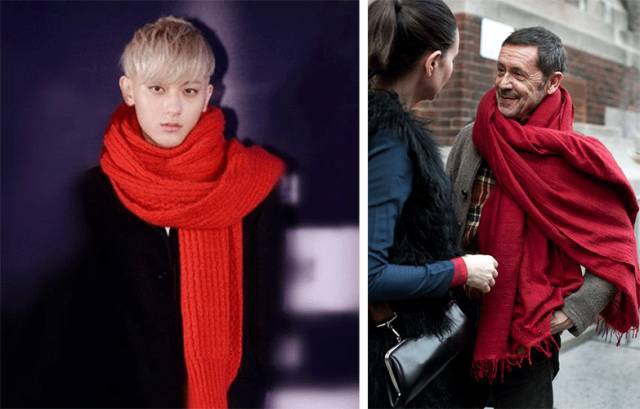 洋气上档次的围巾30岁,秋冬必备的围巾