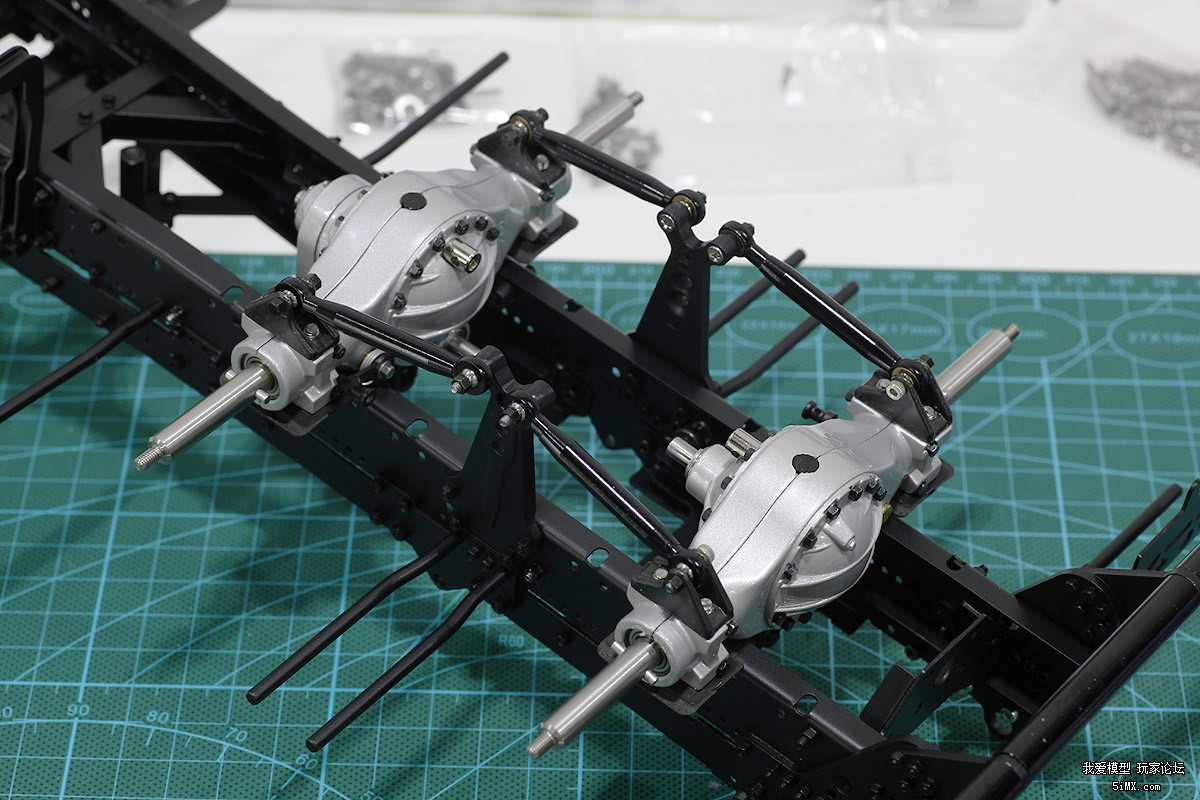 ScaleArt MAN TGS EURO 组装｜大神36天完成车架还叫进展神速？