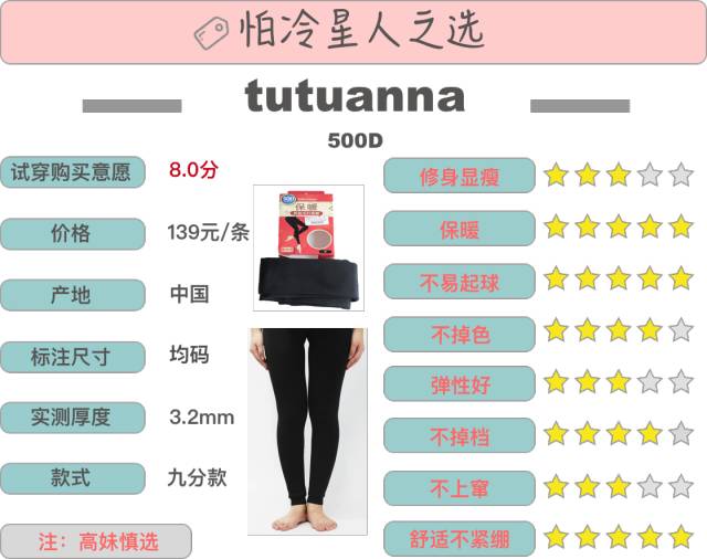 打底裤光腿神器显瘦测评,秋冬季打底裤光腿神器测评红榜