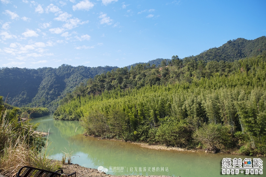 韶关新丰山间小溪自然风景,新丰最美景点