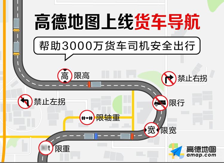 高德地图货车导航为什么总是绕路,将专业进行到底
