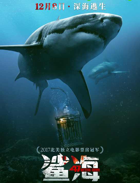 好莱坞冒险惊悚灾难大片鲨海逃生,灾难片鲨海