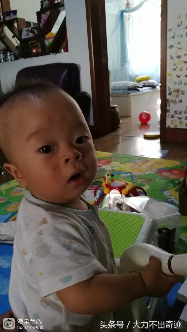 第一次给儿子理发,自己第一次给宝宝理发发朋友圈