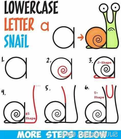 手工画儿童简笔画基础入门,画超萌超可爱超级简单简笔画