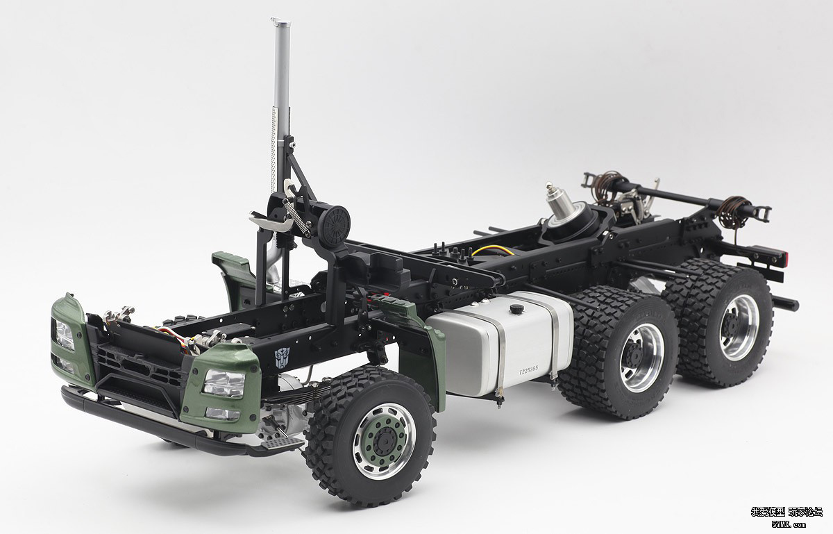 ScaleArt MAN TGS EURO 组装｜大神36天完成车架还叫进展神速？