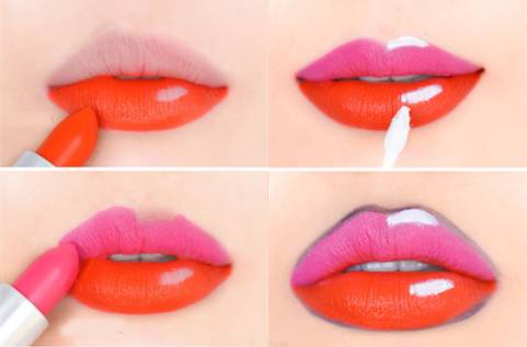 作妖色口红,蕾哈娜口红试色