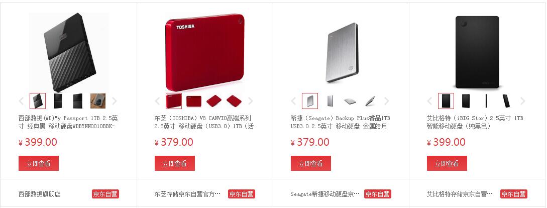 移动硬盘价格差距很大怎么回事,大容量移动硬盘为什么便宜