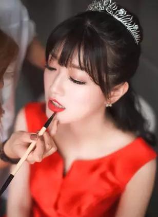 农村婚礼新娘敬酒服套装,婚礼现场敬酒服造型图片大全