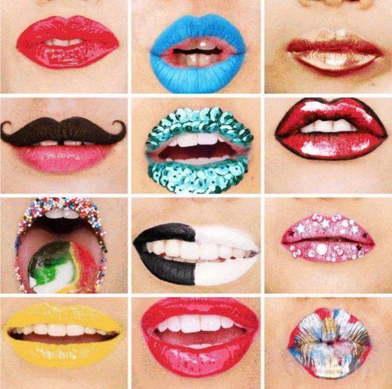 作妖色口红,蕾哈娜口红试色