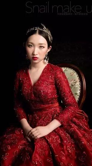 农村婚礼新娘敬酒服套装,婚礼现场敬酒服造型图片大全