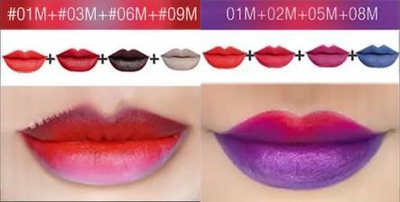 作妖色口红,蕾哈娜口红试色