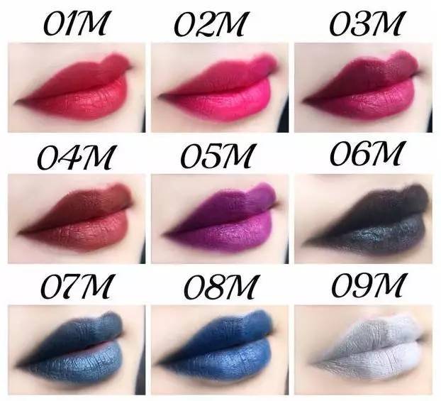 作妖色口红,蕾哈娜口红试色