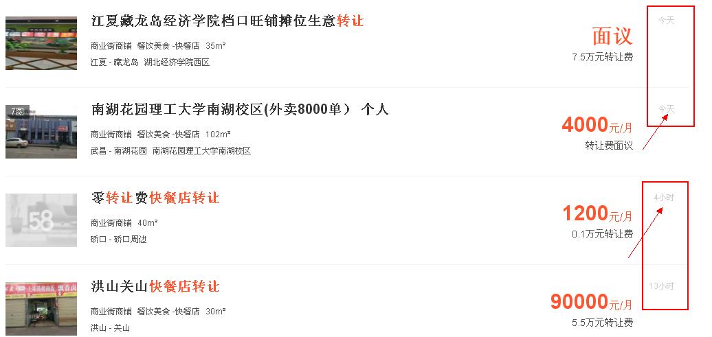 南昌58同城商铺转让或出租,中山58同城商铺出租或转让