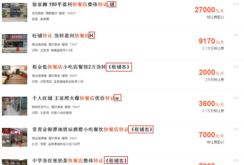 南昌58同城商铺转让或出租,中山58同城商铺出租或转让