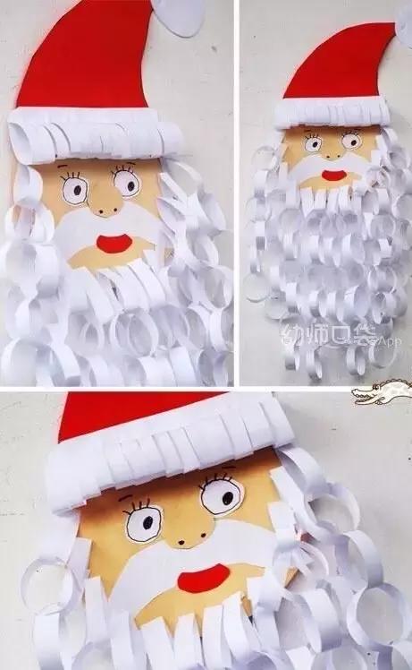 圣诞创意礼物手工圣诞老人,圣诞节简单手工圣诞老人不倒翁