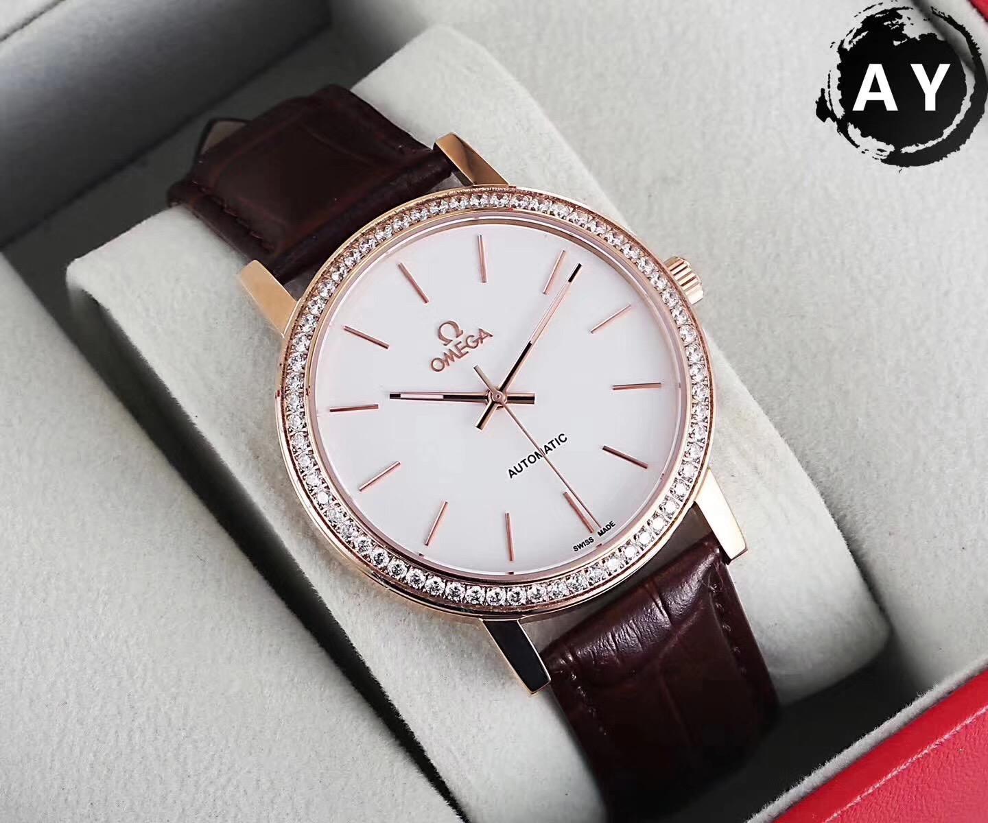 欧米茄玫瑰金手表彰显其独特品味,欧米茄机械镶钻腕表有哪几款