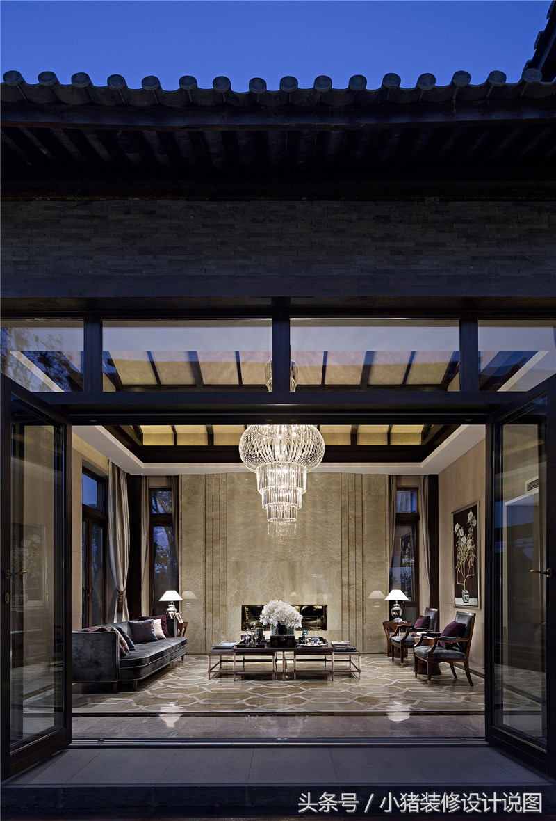 丽江瑞吉别墅设计风格,丽江别墅景观庭院设计