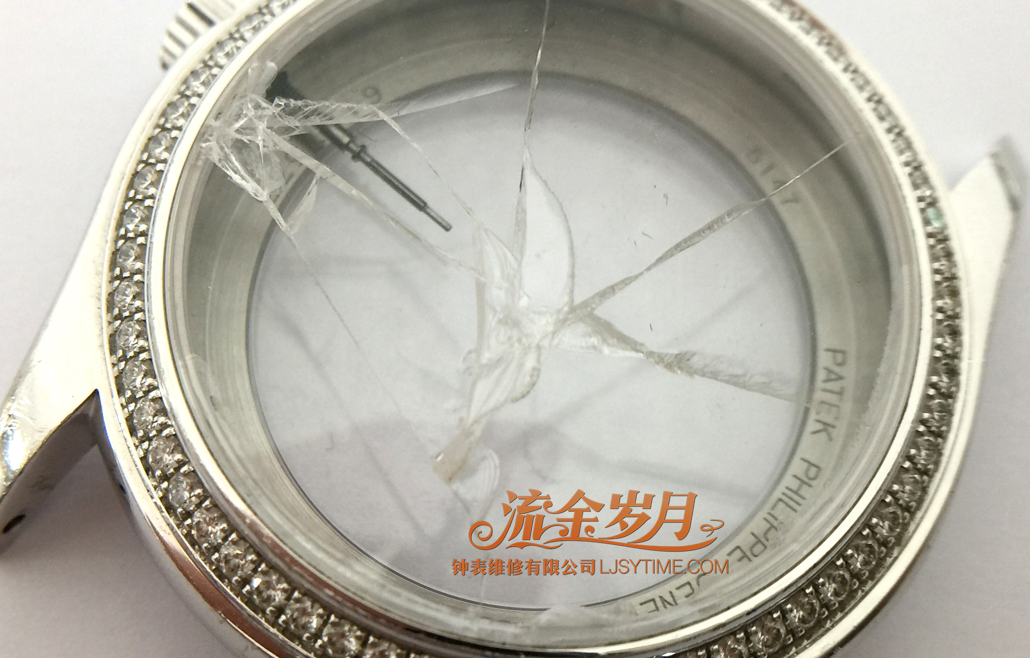 百达翡丽手表破裂怎么修复,百达翡丽烂表复原