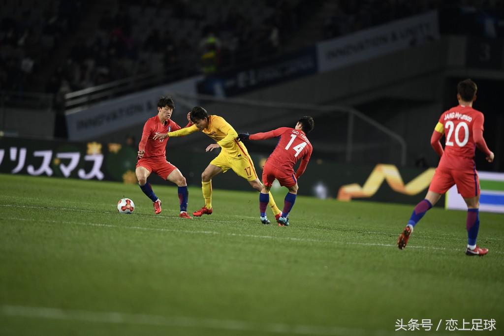 图集：中韩各入两球平局收场，于大宝再度破韩激情庆祝