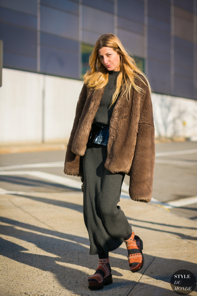 皮草怎么穿不臃肿,皮草穿得臃肿