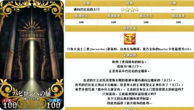 你知道FGO里的这些礼装来源是何处吗?(五)