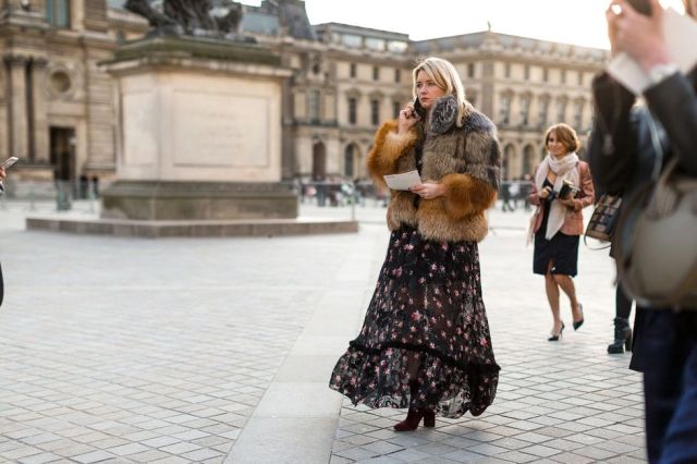 皮草怎么穿不臃肿,皮草穿得臃肿