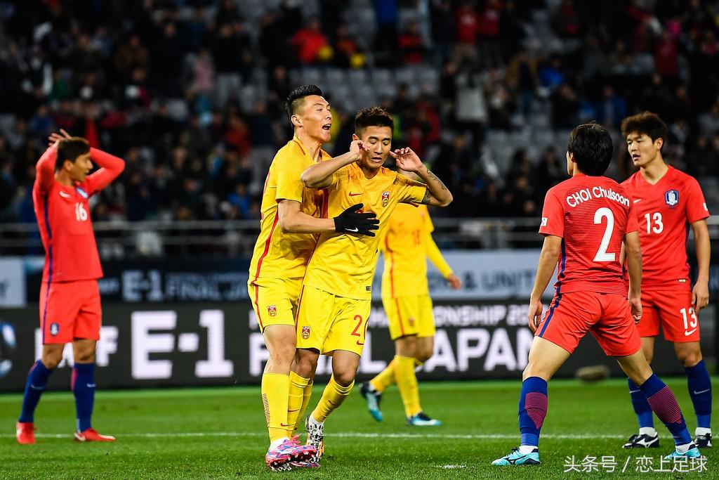 图集：中韩各入两球平局收场，于大宝再度破韩激情庆祝