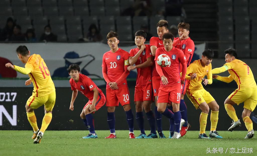 图集：中韩各入两球平局收场，于大宝再度破韩激情庆祝