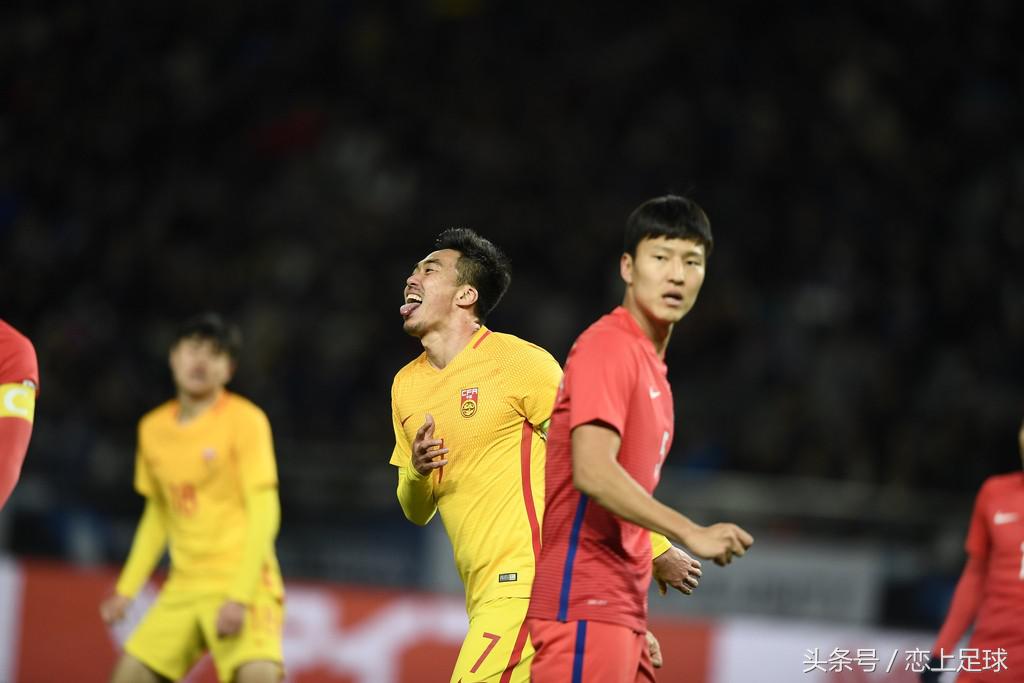 图集：中韩各入两球平局收场，于大宝再度破韩激情庆祝