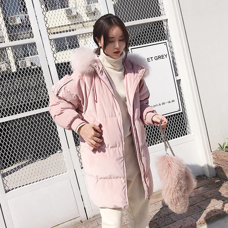 冬装穿搭oversize棉服,时髦棉服保暖显高百分百的女人味