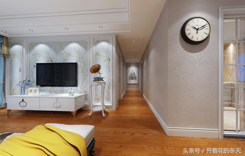 山水如画116平装修效果图,清江山水100平装修效果图