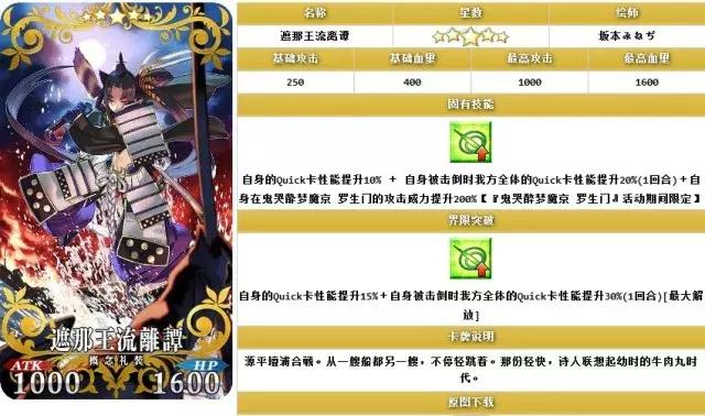 你知道FGO里的这些礼装来源是何处吗?(五)