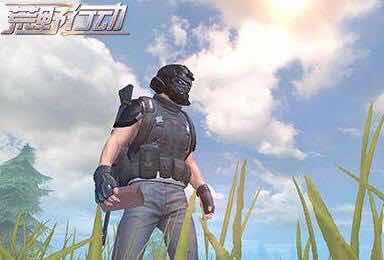 荒野行动雪地吉利服第一名,荒野行动吉利服能玩吃鸡吗