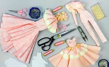 芭比娃娃手工制作鞋子,手工制作的芭比娃娃衣服
