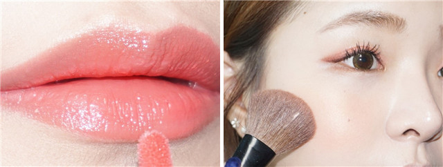 冬日眼妆,让珊瑚色温暖你的冬天