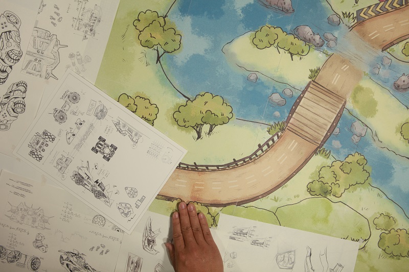 《QQ飞车》手游12月上线1000张手绘重温飞车10年经典瞬间