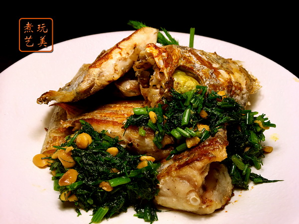 我对带鱼说,辞到水中的工作,用茴香令你升华