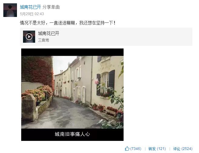 网易云十大感人催泪热评,网易云城南花已开的故事
