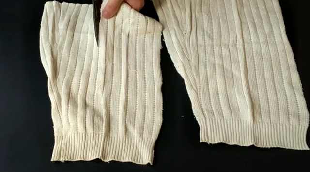 冬季自制马桶垫,用旧毛衣做马桶垫