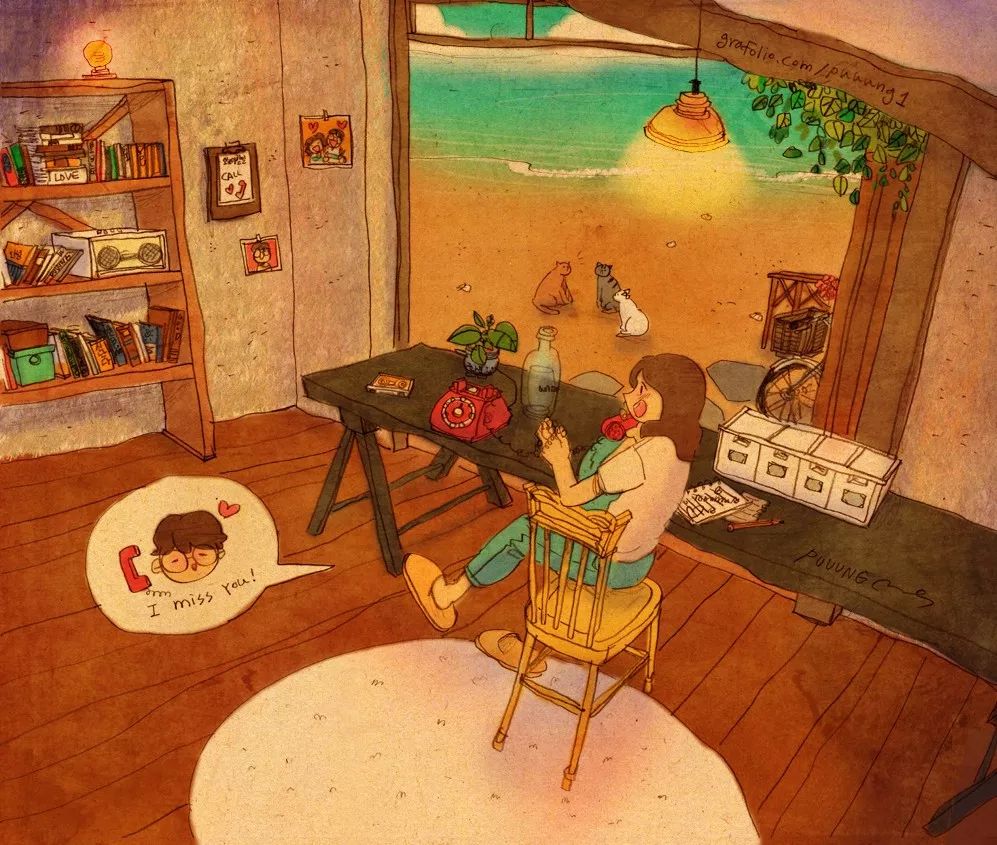 甜到爆的恋爱日常手绘,手绘情侣日常恋爱日记