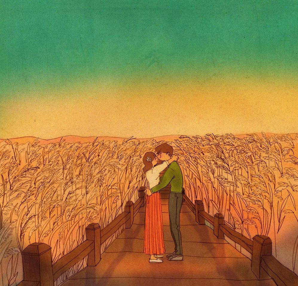 甜到爆的恋爱日常手绘,手绘情侣日常恋爱日记