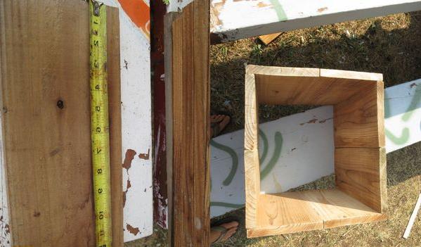 装修剩下的板材边角料千万别扔！老公把它做成储物凳，赚大发了！